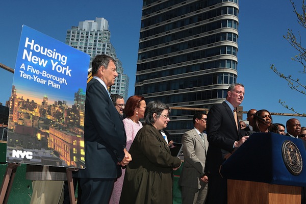 De Blasio's plan left many details to be worked out by city agencies.