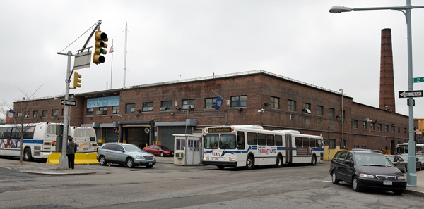 This bus depot, which is set for expansion, sits atop an old burial ground.