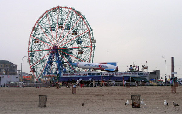 The Coney Island beachfront could soon look very different from its Astroland heyday.
