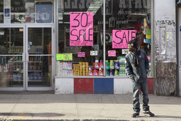 The commercial district around the Fulton-Nostrand intersection features several discount stores that, some locals say, limit the area's potential. But would swankier shops serve local residents, let alone employ them?