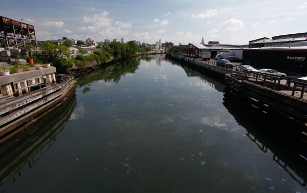 The Canal was created in the 1860s to bring raw material to rapidly developing residential Brooklyn.