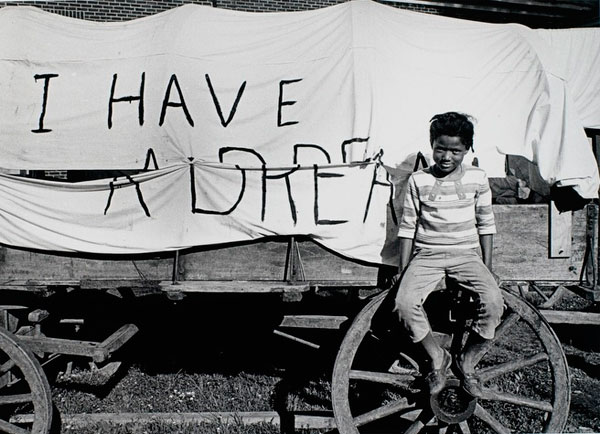 Photographer: Bob Adelman Mule Wagon for the Poor People's Campaign, Memphis, Tennessee 1968