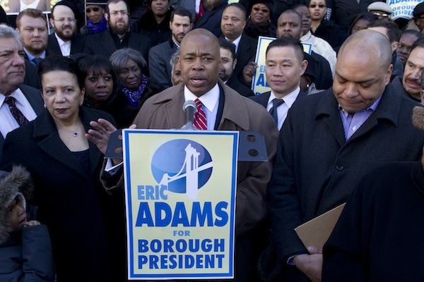 Incoming Borough President Eric Adams will try to put his stamp on an office that predecessor Marty Markowitz managed to turn into an effective platform for boosting Brooklyn.