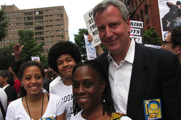 Bill de Blasio, whose biracial family played a prominent role in his campaign (which ended with him securing solid margins across racial, ethnic and other demographic lines), has made relatively few appointments. Most have been white. Most have also been women.