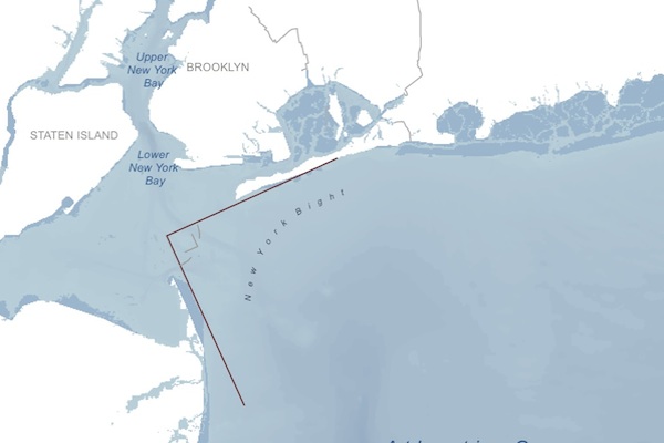 Big Bight, Big City: The unique curvature of the metropolitan region's coastlne is one reason why New York is considered especially vulnerable to hurricanes.