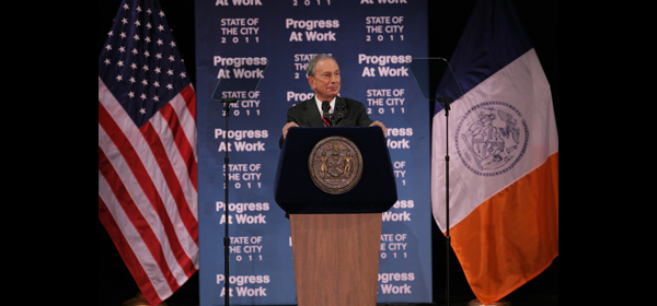 Mayor Bloomberg delivers his State of the City address.