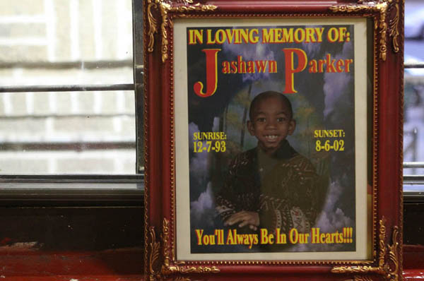Jashawn Parker normally crawled into bed with his father during the night. But on an August night in 2002, he didn't. Firefighters found him dead in the bathroom.