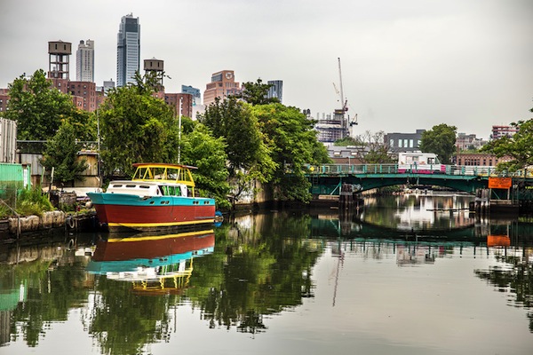 Along the Gowanus, which has been recognized as a health nuisance since the 1800s.