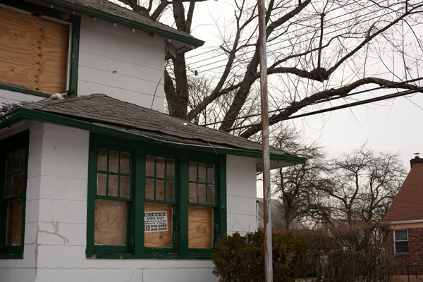 A foreclosed property in majority-black Southeast Queens seen in 2010. According to the Center for Responsible Lending, 11 percent of all black homeowners lost their homes during the financial crisis—a likely contributor to the racial skew of the homeless population.
