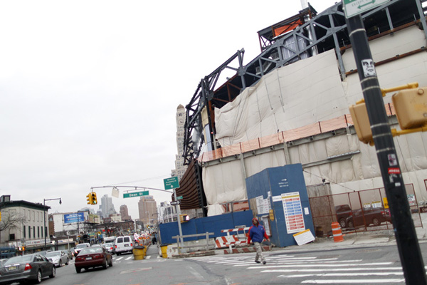 The Barclay's Arena takes shape. Now that the first stage of Atlantic Yards is set to arrive, what will Brooklyn get for its near-decade of discord?