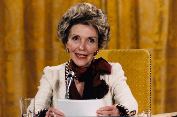 First lady Nancy Reagan introduced the phrase 