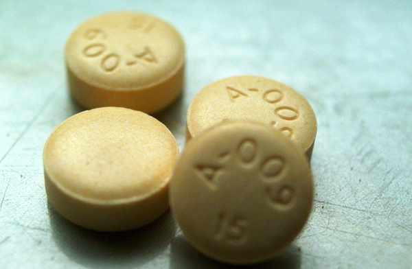 Aripiprazole, one of the nine drugs approved by the FDA to treat adults. It is also one of the medications being used off-label to treat ADHD in kids.