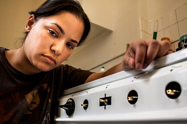 At her apartment in the Bronx, Iliana Rodriguez can't open a window, receive a visitor or turn on her stove without encountering a problem that her landlord should have fixed.