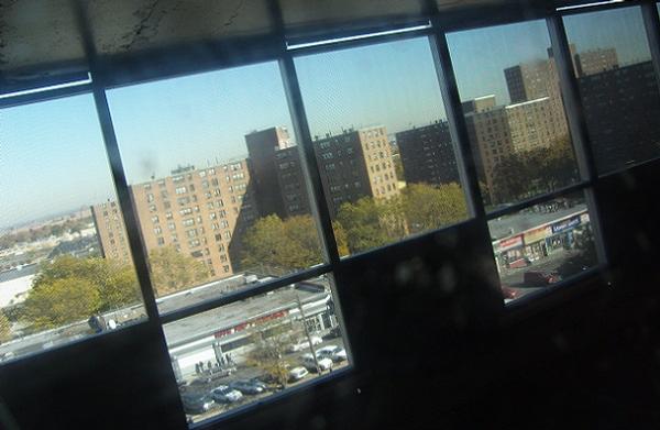A view of the Castle Hill Houses in the Bronx.