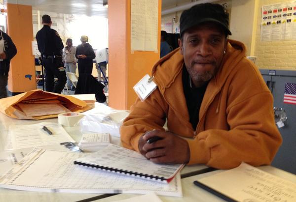 Poll worker Anthony Cooke maintains a Republican voter registration chiefly to facilitate getting work on election days. But he also always votes, because people died for that right.
