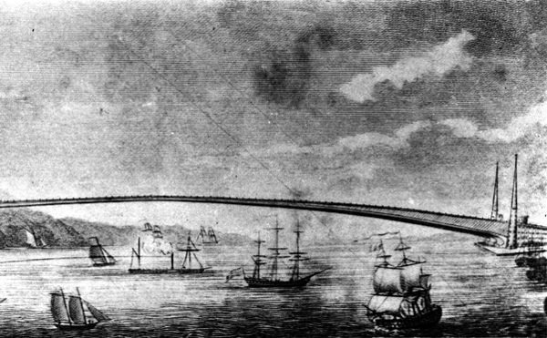 The dream of crossing the East River dates back to 1810 when Thomas Pope proposed his 